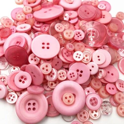 D-Green 50 Gram DIY Making Hand Knitting dolls clothing Buttons Resin Promotions Mixed Sewing Scrapbook PH239