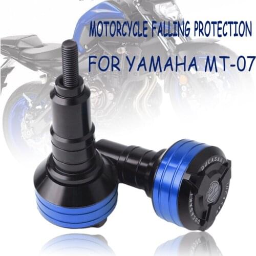 For YAMAHA MT-07 MT 07 MT07 FZ-07 FZ 07 FZ07 Motorcycle Falling Protection Frame Slider Fairing Guard Anti Crash Pad Protector