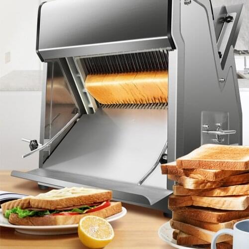 Commercial toast slicer stainless steel bread slicer baked bread slicer imported fine-tooth knife
