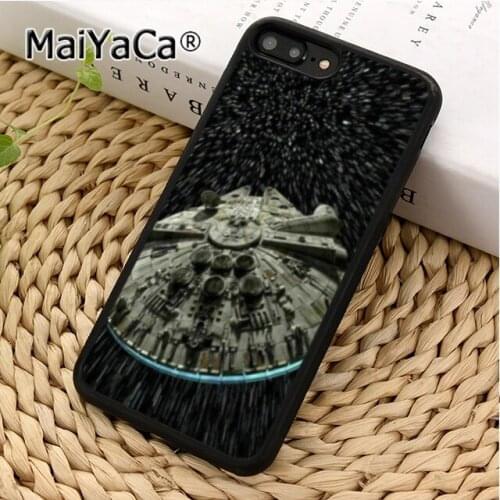 MaiYaCa Millennium Falcon Phone Case Cover For iPhone 5 6s 7 8 plus 11 12 Pro X XR XS Max Samsung Galaxy S6 S7 edge S8 S9