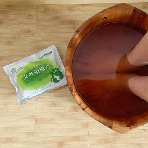 20pcs/pack Soak Foot Bath Powder Kits Effervescent Tablets Help Sleeping Remove Moisture Natural Chinese Medicine Foot Care Tool
