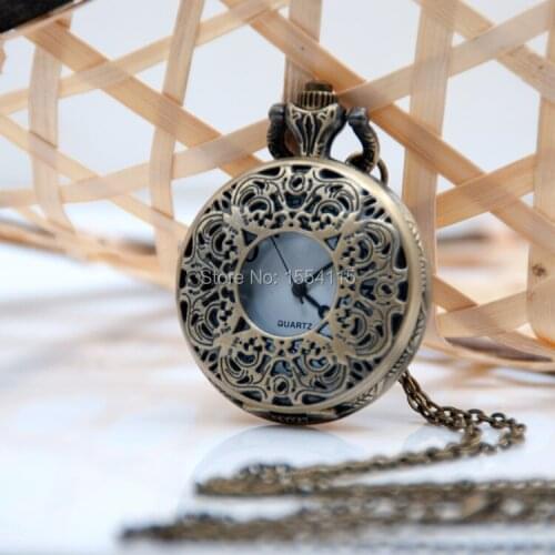 New Arrival Pocket Watch Necklace Korean Sweater Chain Watch Student Gift Watch