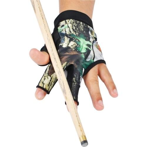 1Piece BOODUN Professional 3 Finger Billiards Gloves Pool Cue Gloves Men Women Sports Shooters Right Left Handed Player Snooker