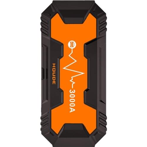 Portable Car Jump Starter Lorry Bus Tank Booster 3000A 22000mAh Large Battery Capacity Supply Energy With Storbe LED Flash