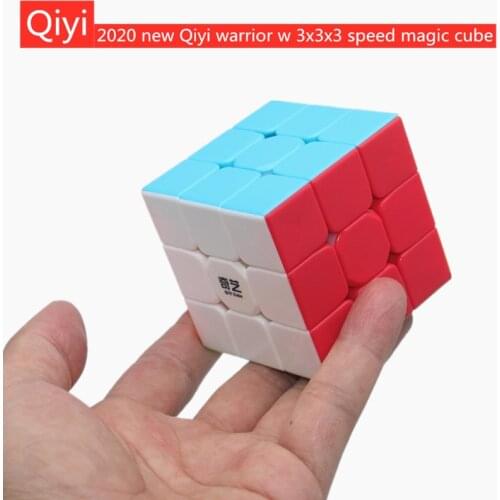 Qiyi Magic cube Qiyi Warrior W cube 3x3x3 Speed magic cube Stickerless 3*3*3 Puzzle magic cube Professional Educational Toys