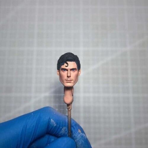 Tbleague 1/12 Scale Christopher Reeve Head Sculpt for 6in Action Figure Toy Collection