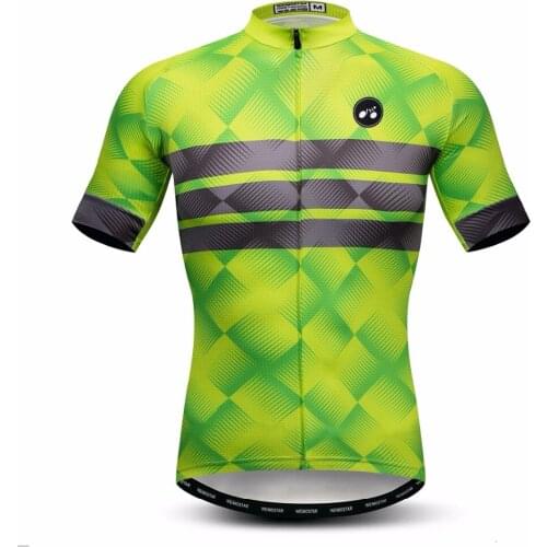 Italy2018 cycling jersey Men Bike jersey summer Pro MTB Bicycle Shirts Short sleeve Team Road Top Sports Blouse breathable green