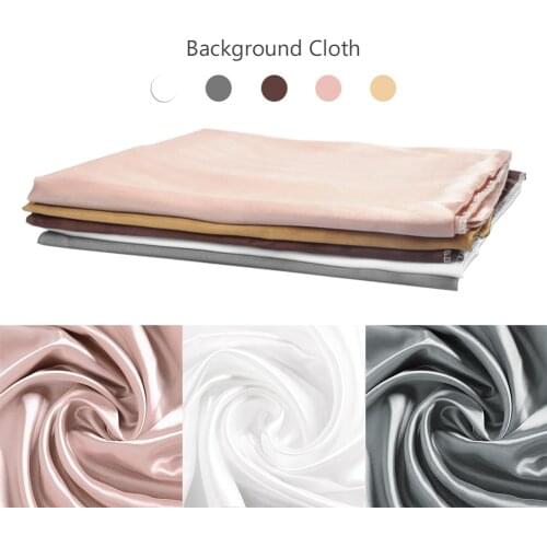 5colors 75x100cm Photo Studio Photography Backdrops Mercerized Cloth Background Props For Camera Photo Photocall Table Decor
