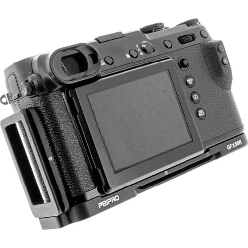 Aluminum Quick Release Plate L-plate Bracket Camera Hand Grip for FUJIFILM GFX50R GFX50R Lplate Camera Quick Release