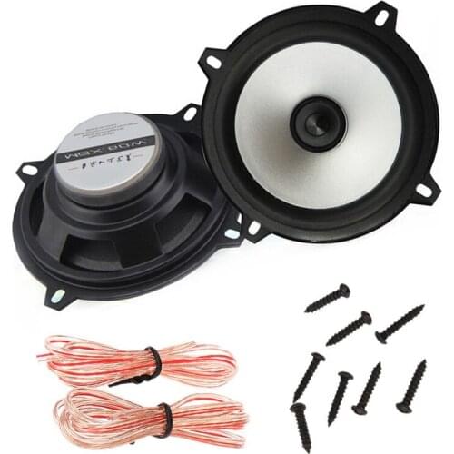 Free Shipping Hot 2 X 5 inch Car Speaker Automotive Car Full Range Speaker stereo audio speaker 2x60W subwoofer