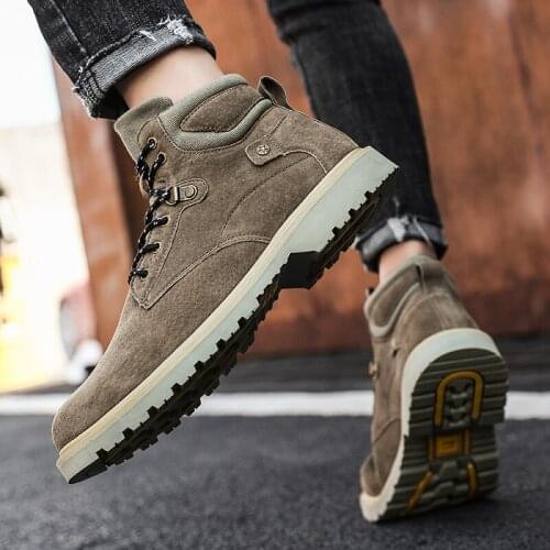 Black autumn thick de sneakers desert top uomo mens bota men winter shoe home footwear hombre man heels invierno spring sport