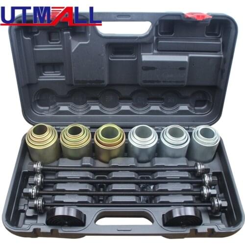 Car Disassembly Tool 26Pcs Car Universal Bush Bearing Removal Insertion Tools Set Press Pull Sleeve Kit Hand-held removal tool