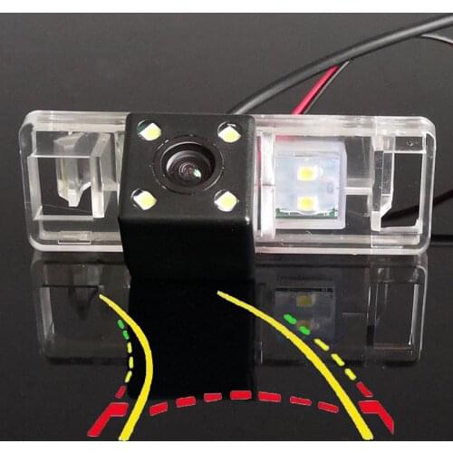 Intelligent Dynamic Trajectory Tracks Car Rear View Camera For Peugeot 307 307CC 308 308CC 2D 3D 5D 3008 3008C 5D Crossover 408