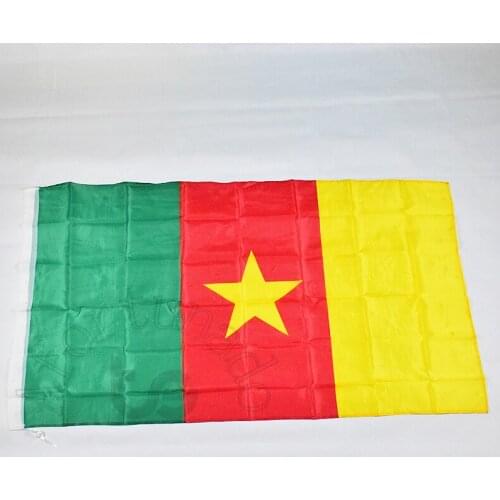 Cameroon 90*150cm flag Banner 3x5 Foot national flag for meet,Parade,party.Hanging,decoration
