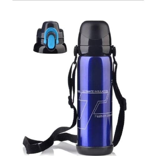 Stainless steel Vacuum Thermos cup water Cup outdoor sports water bottle creative gift large capacity insulation pot