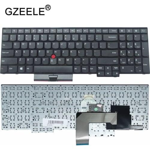 GZEELE new keyboard for Lenovo for IBM for ThinkPad E530C E530 E545 E535 E530 US English layout