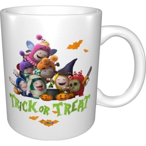 Oddbods Halloween Trick Or Treat Cool Graphic Mug Coffee Cup Coffee Mug The Cup Ethiopian Coffee Cup Set