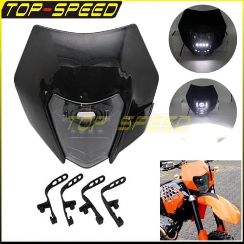 Motorcycle LED Headlight Front Lamp For 350 EXC-F 2014 500 EXC 2014 200 XC-W 2015 250 XC-F 2015 250 XC-W 2015 300 XC-W 2015