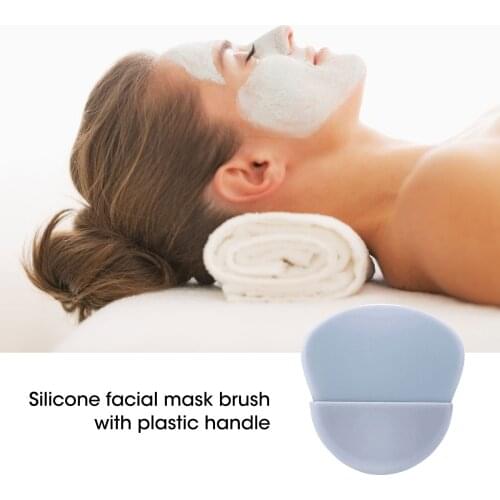Professional Silicone Makeup Brushes Silicone Mini Portable Face Makeup Cream Cosmetic Brushes DIY Face Mask Mud Applicator