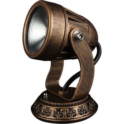 Adjustable tilt tree light retro outdoor spotlight led waterproof (IP65) floodlight project garden landscape lighting