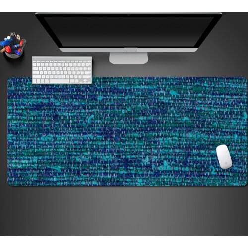 Modern Abstract Blue Mouse Pad High Quality Rubber Washable Mouse Pad Personalized Hot Selling Computer Games Large Pad