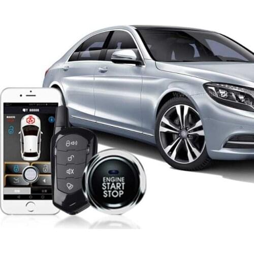 Universal Auto Anti-theft Alarm Car Comfortable Keyless Entry One Button Start Remote Control System Automobile Car Accessorie