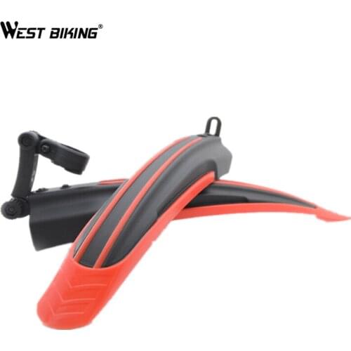 WEST BIKING Bicycle Mudguard Lightweight Bike Fender Set Mud Guards Bike Accessories Quick Install Cycling Road MTB Bike Fenders