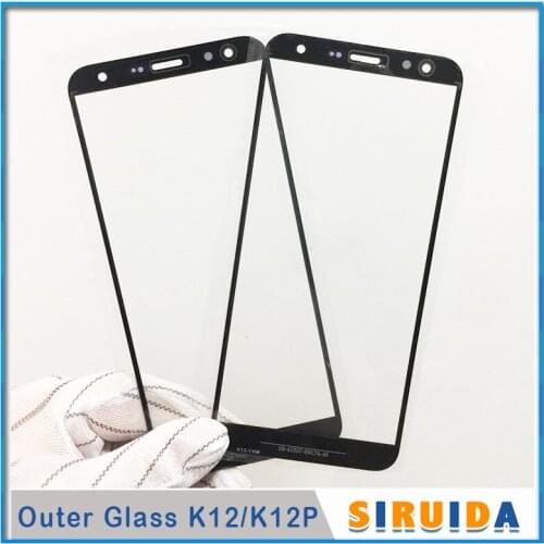 10pcs 5.7 inch Replacement Repairing For LG K12 K40 K12+ Plus X4 2019 LMX420BMW X420EMW LCD Front Touch Screen Glass Outer Lens