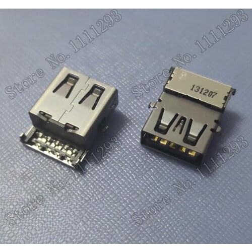 10pcs/lot 3.0 USB Jack Connector for Dell Latitude E5250 E5450 etc Laptop USB3.0 Port