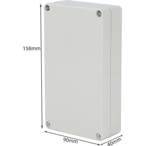 158*90*40MM Electronic Project Instrument Case Waterproof Junction Boxes Outdoor Electrical Enclosure Case Wiring Connection Box
