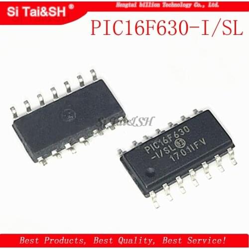 2pcs/lot PIC16F630 PIC16F630-I/SL SOP14