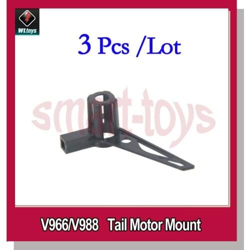 3Pcs Original V966-024 Tail Motor Base V977-013 tail motor base for Wltoys V966 V988 V977 V930 RC Helicopter Spare Parts