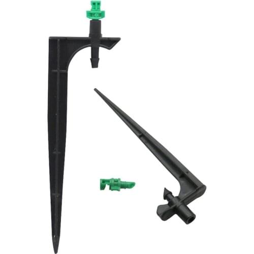 90/180/360 Degree Misting Nozzles 10.7cm/14cm Nozzle Bracket Holder Kit Garden Agriculture Irrigation Sprinklers 30 sets