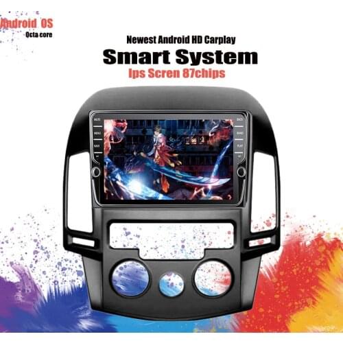 Android 10 4G+64G Car Radio Multimedia For Hyundai I30 2007-2012 Video Stereo gps Navi with carplay dsp rds swc camera