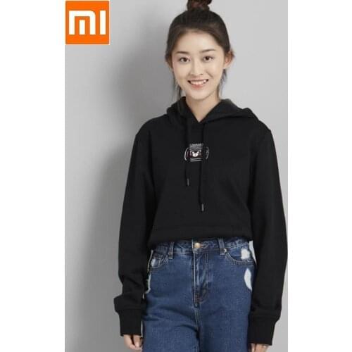Xiaomi Warm velvet bear Classic hooded sweatshirt Loose and comfortable Casual man woman Sports long sleeve