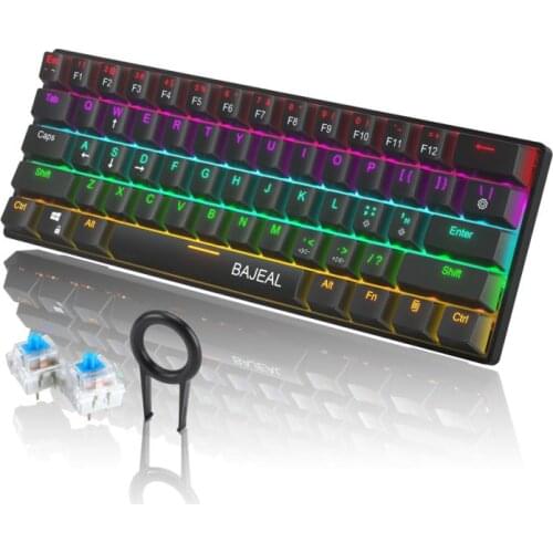 Gaming Keyboard RGB Backlit Keyboard With Silent Gaming Keyboard Mouse Gamer For Computer Game PC Laptop