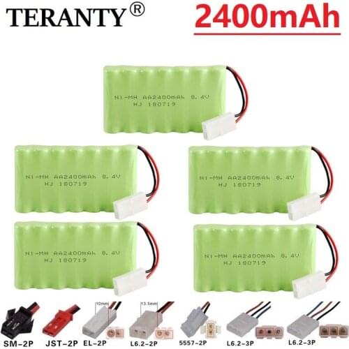 M Model ) 8.4v 2400mah NiMH Battery For Rc toys Car Tanks Trains Robot Boat Gun Ni-MH AA 700mah 8.4v Rechargeable Battery