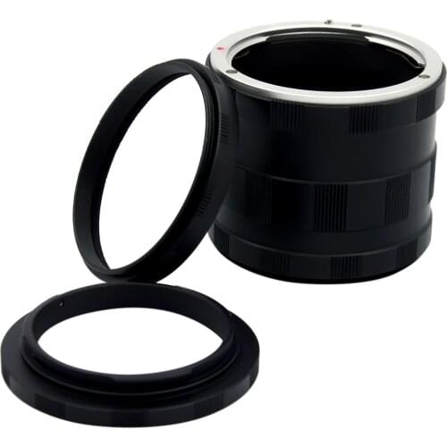 Gosear Macro Extension Tube 3 Ring Set Adapter for Canon Camera 7D 60D 550D 600D 650D 1000D 1100D 7 60 550 600 650 1000 1100 D