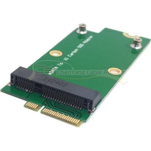 Mini PCI-E mSATA SSD to Sandisk SD5SG2 Lenovo X1 Carbon Ultrabook SSD Add on Cards PCBA