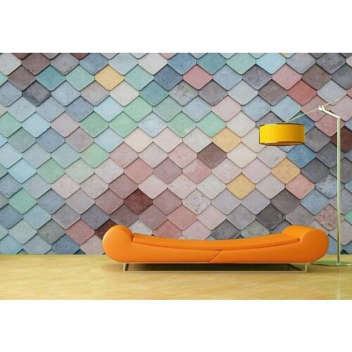 Custom Wallpaper Murals Large Wall Fashion PatternWall Mural Wall Stickers De Parede 3D Wallpaper For Walls