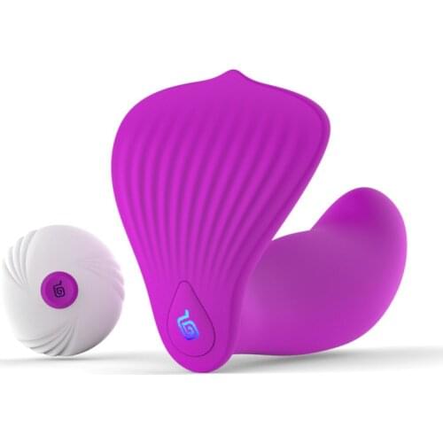 Wearable Panties Dildo 10 vibration Frequencies Remote Control Female Masturbation Heating Butterfly Adult Sex Toy For Woman