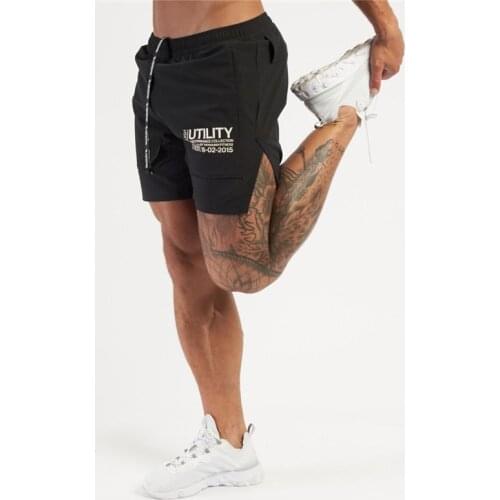 2021 Summer New Sports Jogging Casual Basketball Shorts Men Fitness Training Suit Multifunctional Five-Point Tracksuit Pants