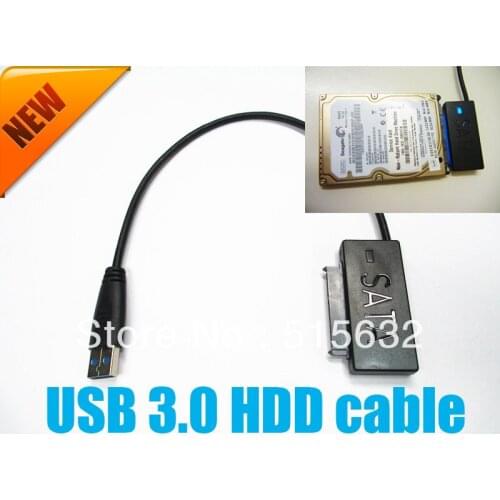 NEW USB 3.0 SATA HDD Hard Disk Drive Cable wih LED indicator