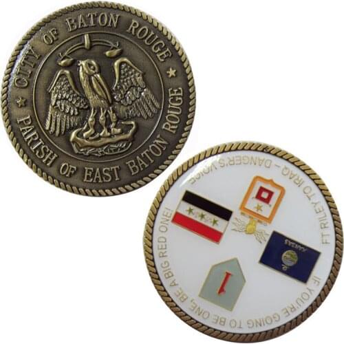 Wholesale Zinc Alloy United States Department of Energy Gold Plated Challenge Coin/ Medal