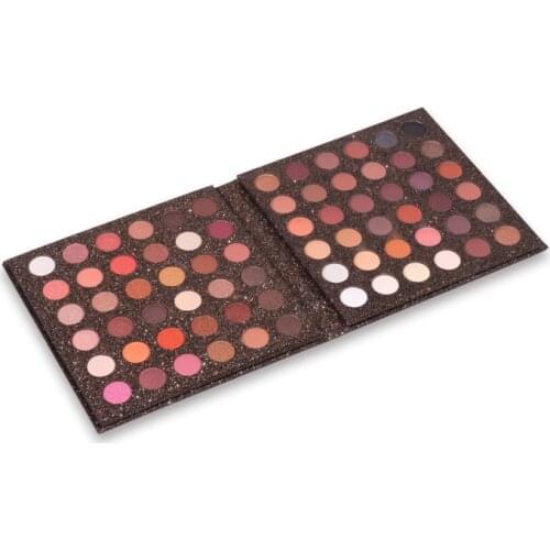72 Color Eyeshadow Palette Matte Glitter EyeShadow Diamond Shimmer Eye Primer Luminous Eye Shadow Women Gift Smoky/Warm Color