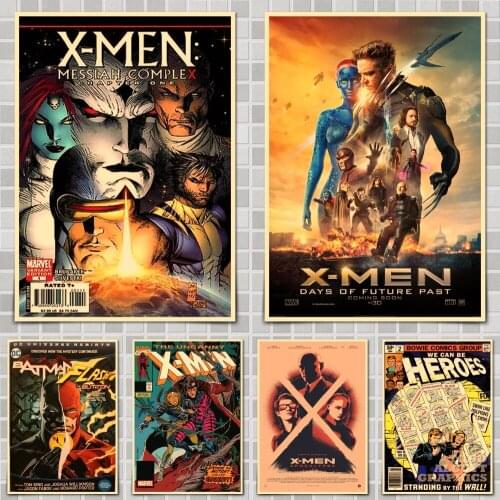 X-Men Days of Future Past Movie Poster Wall Stickers For Home Room Bar Decor Art