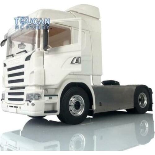 LESU 1/14 4*4 Metal Chassis Hercul Sca Cabin Radio Light RC Tractor Truck THZH0584-SMT4