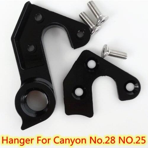 1set CNC Bicycle rear Derailleur hanger No.28 NO.25 for canyon Aeroad CF SLX canyon Ultimate CF Speedmax SLX frame mech dropout