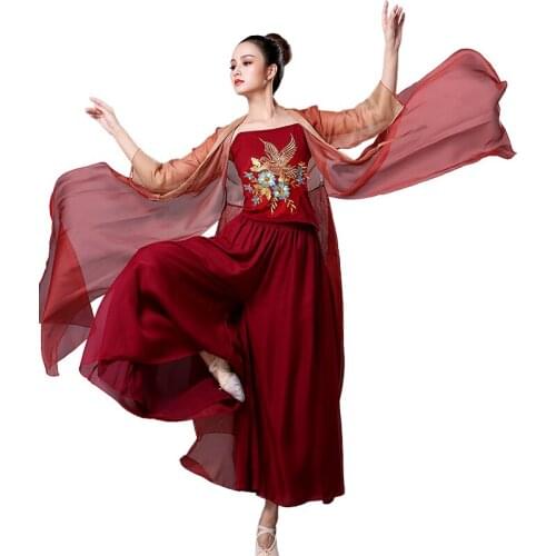 Woman Chinese Traditional Ancient Dance Costumes National Stage Ethnic Hanfu cosplay show classical fairy dress for Lady