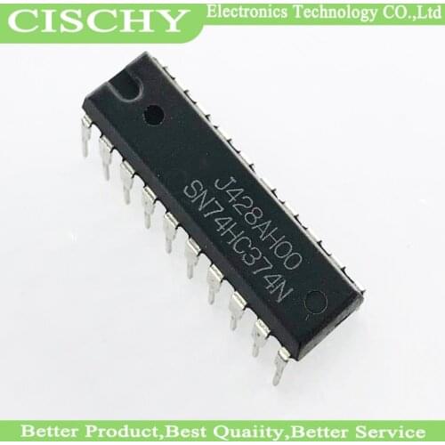 10pcs SN74HC374N DIP-20 74HC374 DIP 74HC374N DIP20 HD74HC374P